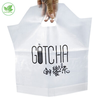Túi PE đựng ly trà sữa